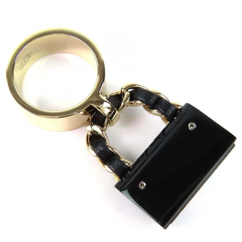 CHANEL Authentic Logo Ring - Picture 5 of 8